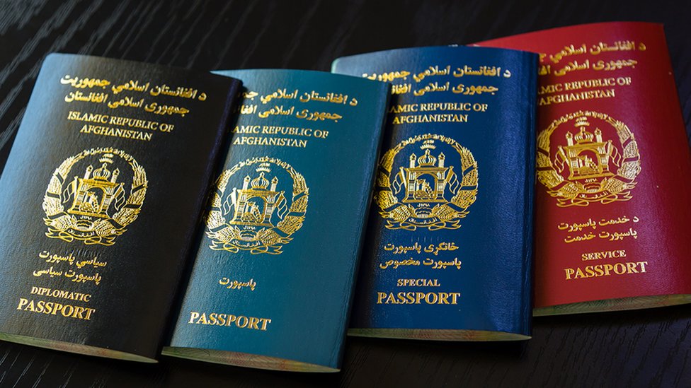 وریفای بایننس با پاسپورت افغانستان